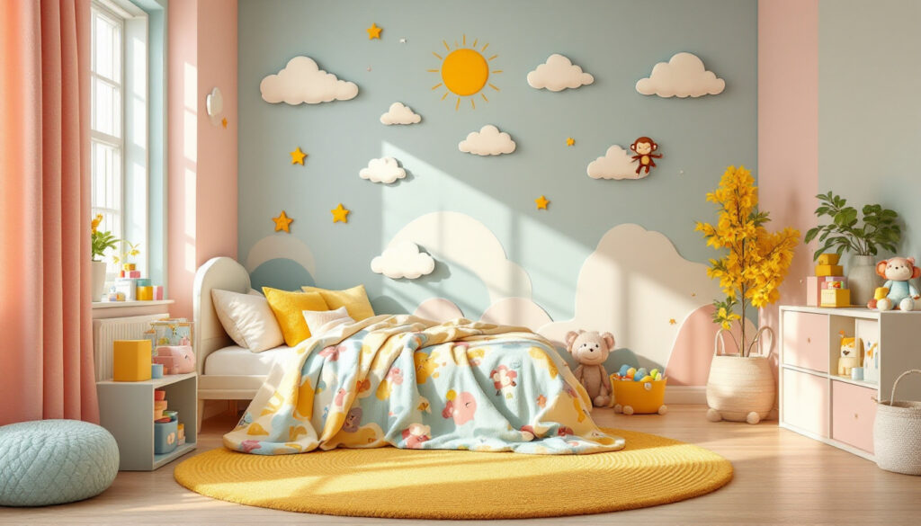 découvrez comment aménager une chambre d'enfant alliant couleurs vives et confort optimal. des astuces pour créer un espace ludique et accueillant, inspirant à la fois créativité et détente.