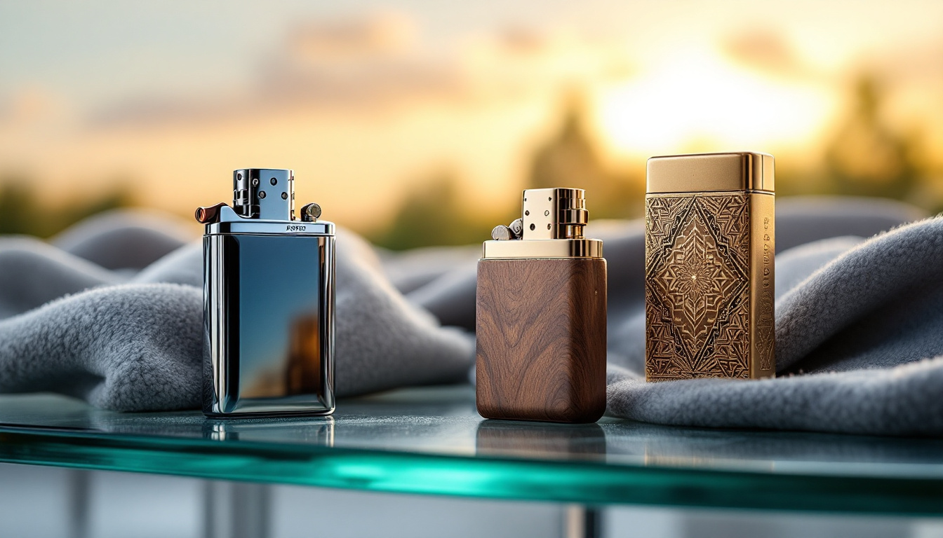 découvrez notre sélection de briquets design, alliant élégance et innovation pour illuminer votre quotidien. parfaits pour les amateurs de style, ces accessoires allient fonctionnalité et esthétique, faisant de chaque allumage un moment de plaisir.