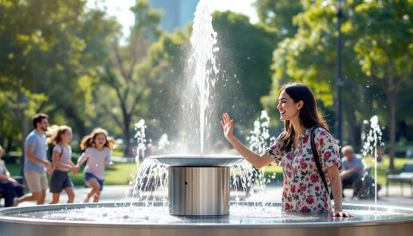 découvrez la fontaine à eau sans contact, une solution pratique et hygiénique pour tous vos besoins en eau. idéale pour les bureaux, écoles et espaces publics, elle permet de s'hydrater sans toucher le dispositif, garantissant sécurité et confort. optez pour cette innovation et facilitez l'accès à l'eau potable tout en préservant la santé de vos proches.